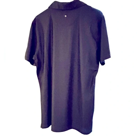 New Ben Sherman Navy Striped Polo / Golf Performance Shirt - Size Small 🇬🇧 - Picture 10 of 10